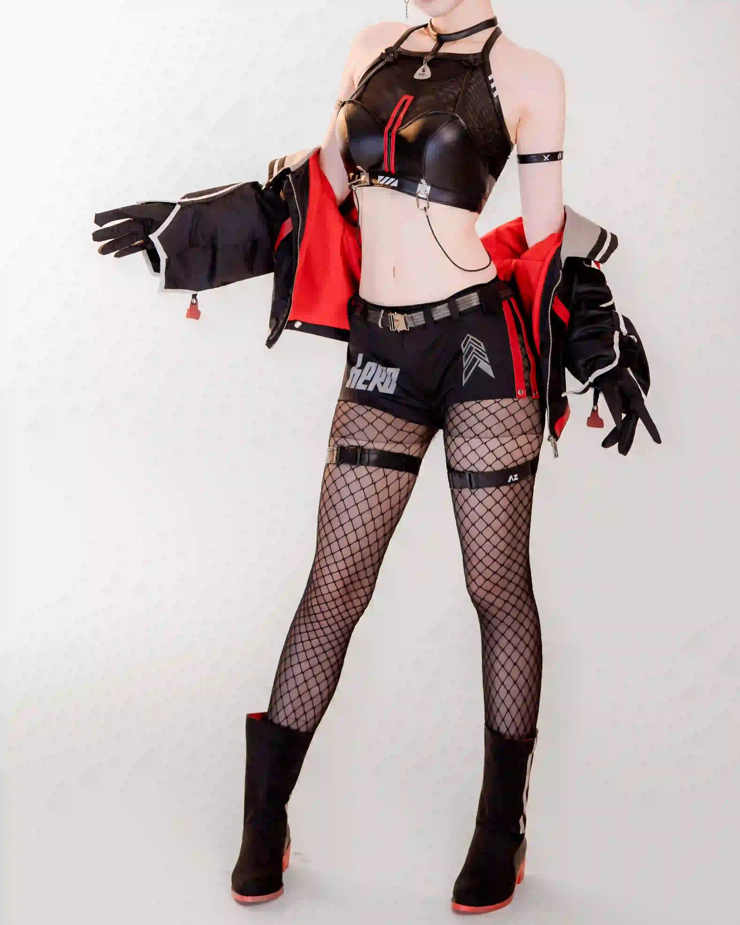 [Cakycos] Drake Villain Racer NIKKE The Goddness of Victory Cosplay Professionally Sewing Costume and Custom Props Commission