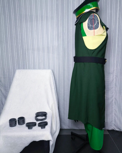 [Cakycos] Toph Beifong Avatar: The Last Airbender Cosplay Professionally Costume and Custom Props Commission