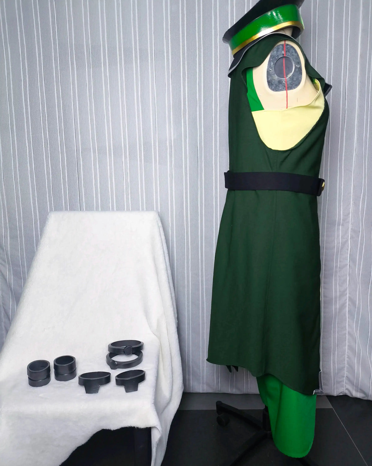 [Cakycos] Toph Beifong Avatar: The Last Airbender Cosplay Professionally Costume and Custom Props Commission