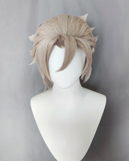 [Cakycos] Albedo Genshin Impact Cosplay Styling Commission Wig - Cakycos