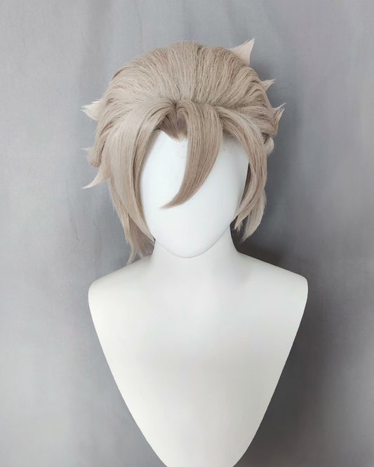 [Cakycos] Albedo Genshin Impact Cosplay Styling Commission Wig - Cakycos