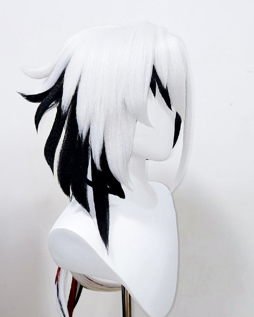 [Cakycos] Arlecchino Genshin Impact Cosplay Styling Commission Wig - Cakycos