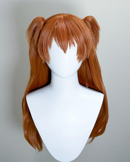 [Cakycos] Asuka Langley Soryu Evangelion Cosplay Styling Commission Wig - Cakycos