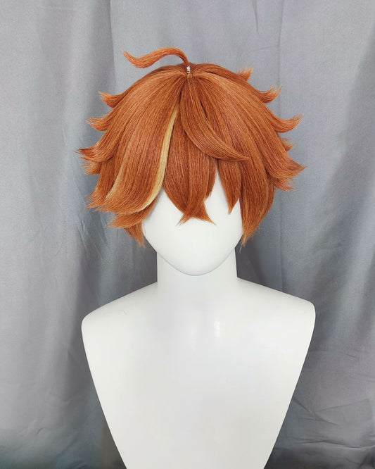[Cakycos] Childe Genshin Impact Cosplay Styling Commission Wig - Cakycos