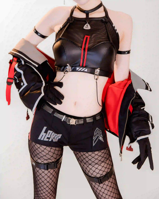 [Cakycos] Drake Villain Racer NIKKE The Goddness of Victory Cosplay Professionally Sewing Costume and Custom Props Commission - Cakycos