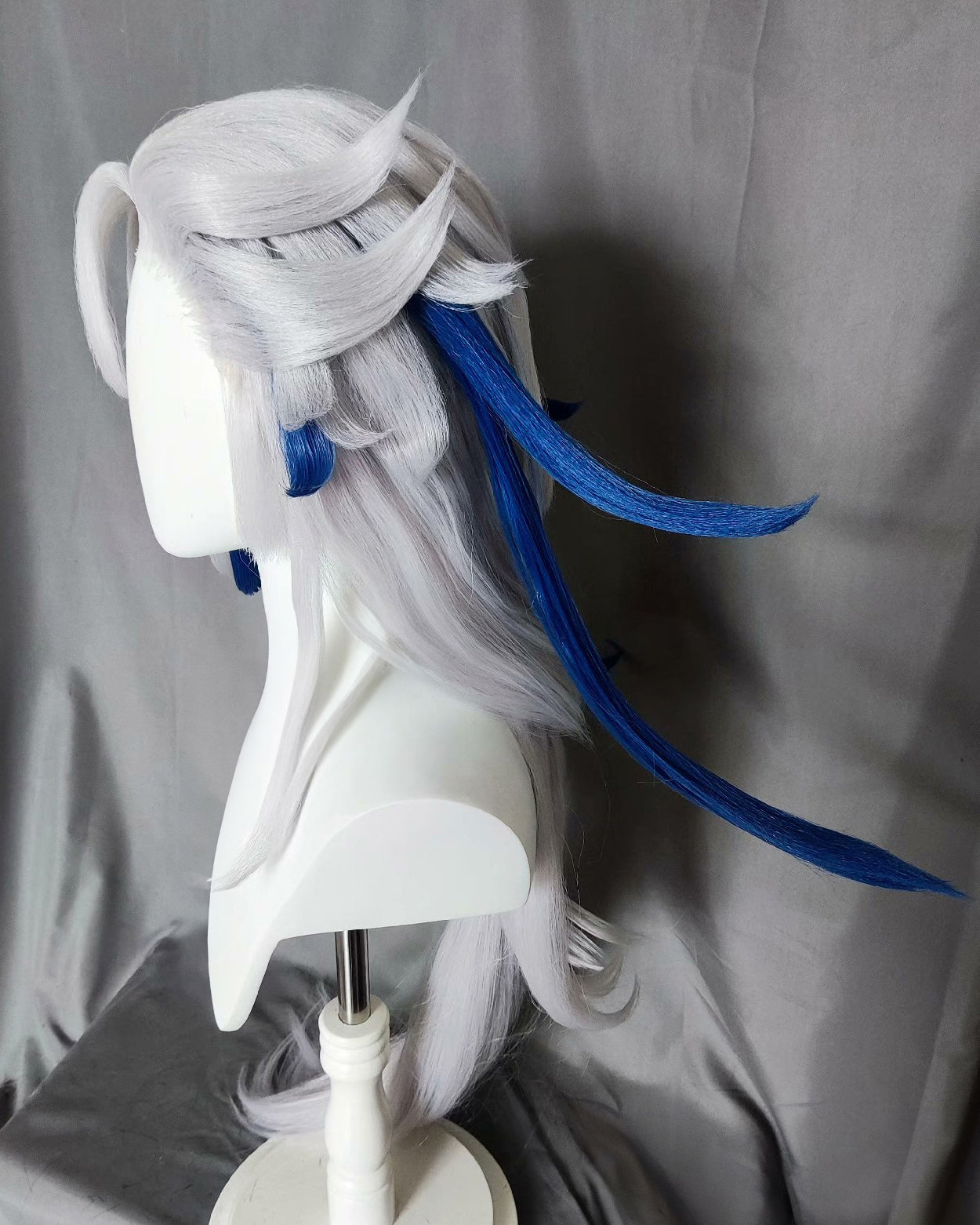 [Cakycos] Neuvillette Genshin Impact Cosplay Styling Commission Wig - Cakycos