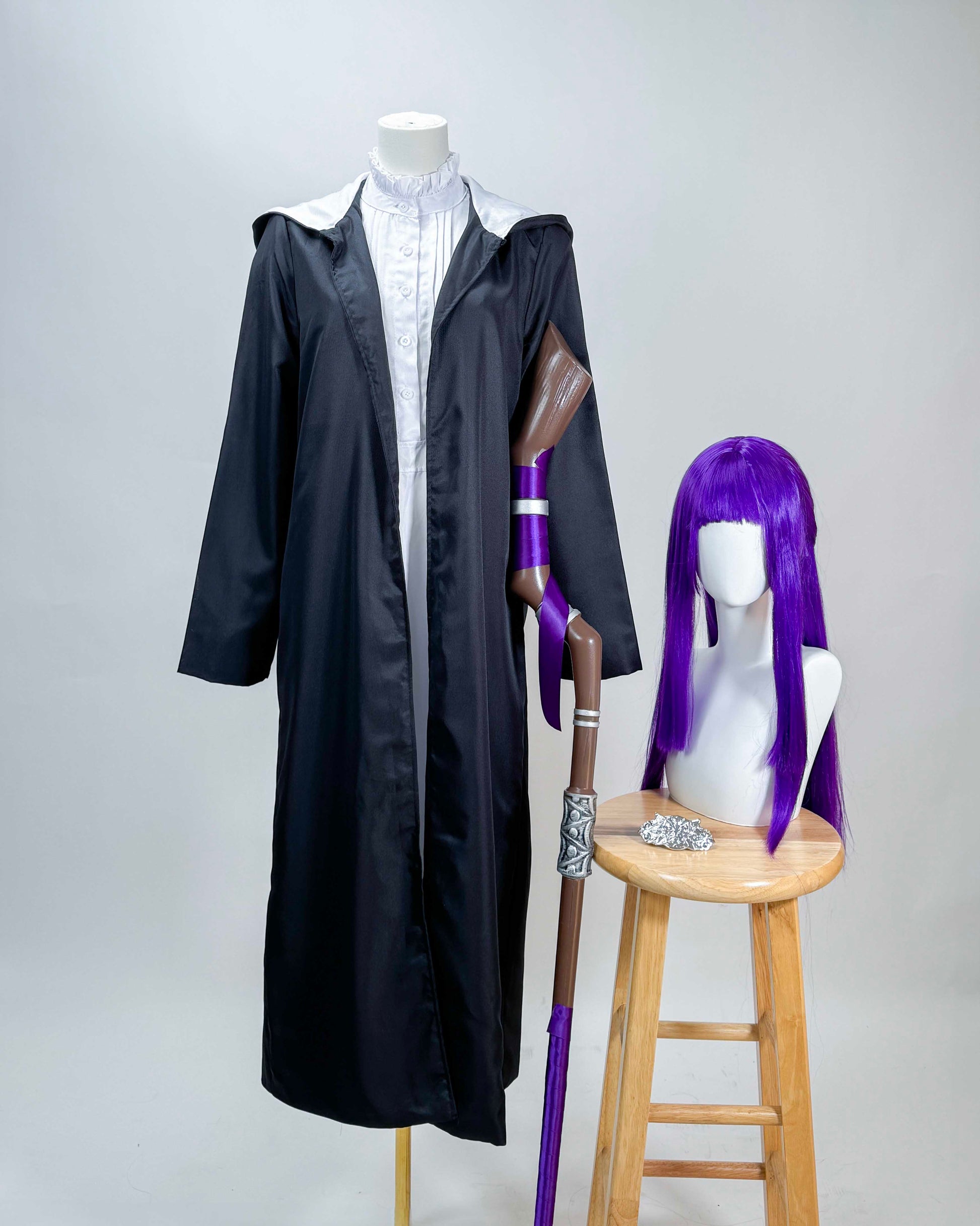 [Cakycos][New] Fern Frieren: Beyond Journey's End Cosplay Wholeset Costume Wig - Cakycos