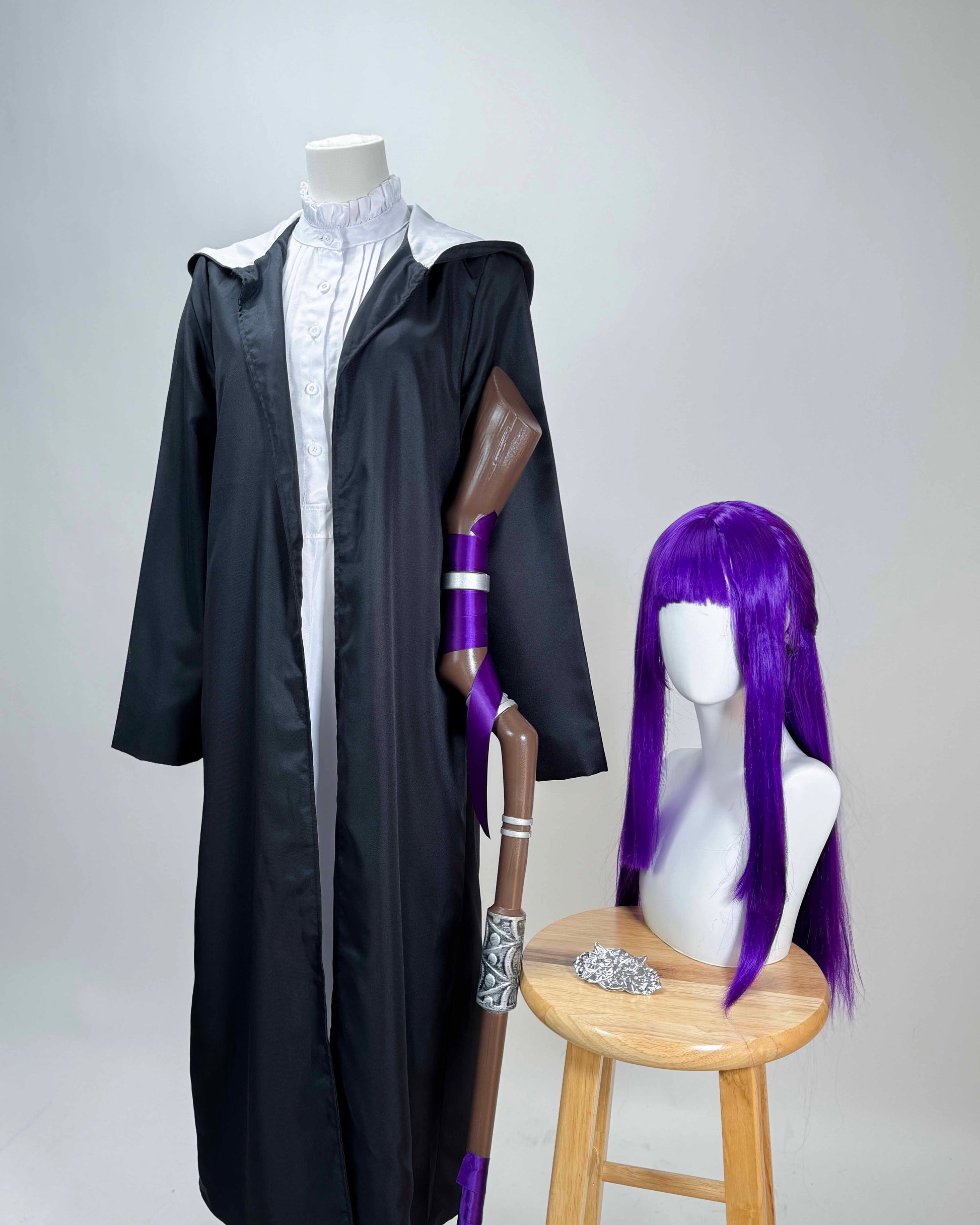 [Cakycos][New] Fern Frieren: Beyond Journey's End Cosplay Wholeset Costume Wig - Cakycos