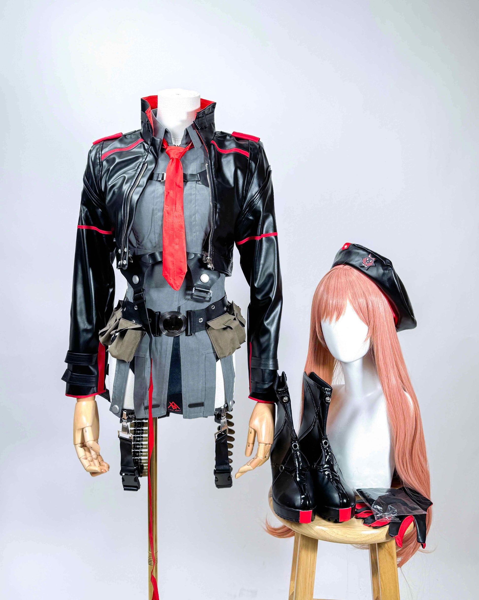 [Cakycos][Rental] Rapi Normal Goddess of Victory: Nikke Cosplay Wholeset Costume Wig - Cakycos