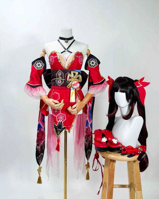 [Cakycos][New] Sparkle Honkai: Star Rail Cosplay Wholeset Costume Wig