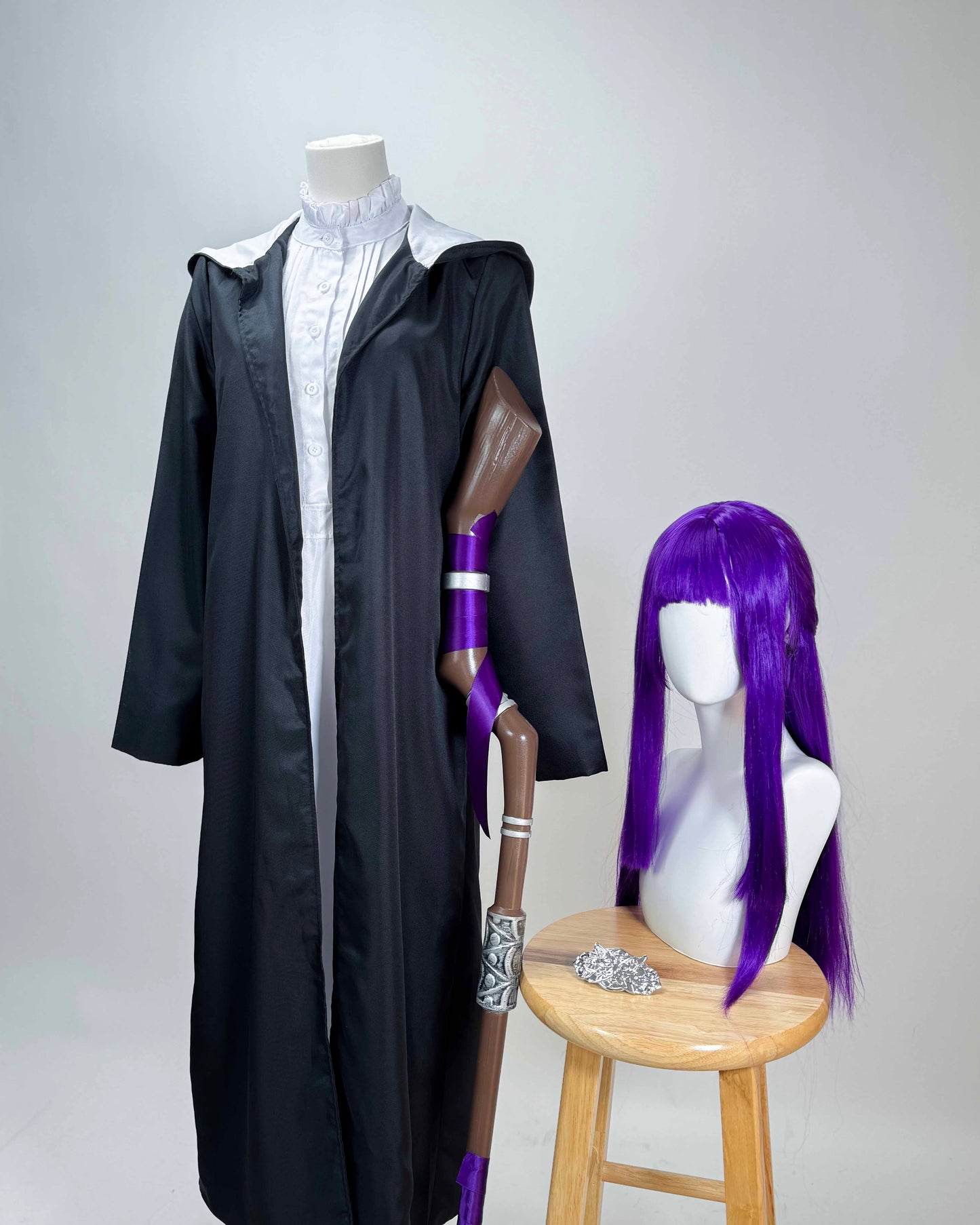 [Cakycos][Rental] Fern Frieren: Beyond Journey's End Cosplay Wholeset Costume Wig - Cakycos