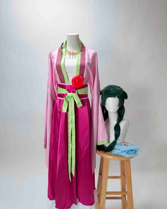 [Cakycos][Rental] Maomao The Apothecary Diaries Cosplay Wholeset Costume Wig - Cakycos