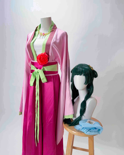 [Cakycos][Rental] Maomao The Apothecary Diaries Cosplay Wholeset Costume Wig - Cakycos