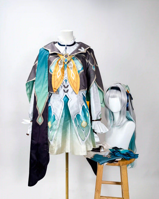 [Cakycos][Pre-owned] Firefly Honkai: Star Rail Cosplay Wholeset Costume Wig