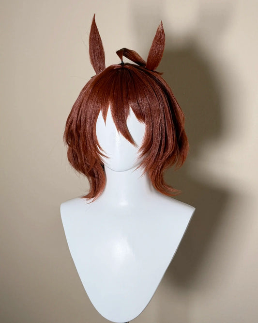 [Cakycos] Agnes Tachyon Umamusume: Pretty Derby Cosplay Styling Commission Wig