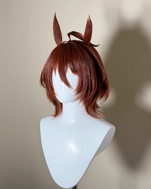 [Cakycos] Agnes Tachyon Umamusume: Pretty Derby Cosplay Styling Commission Wig