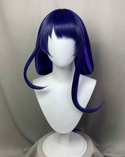 [Cakycos] Raiden Shogun Genshin Impact Cosplay Styling Commission Wig - Cakycos