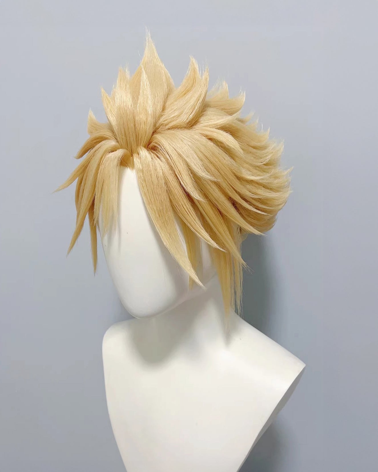 [Cakycos] Cloud Strife Final Fantasy VII Cosplay Styling Commission Wig - Cakycos