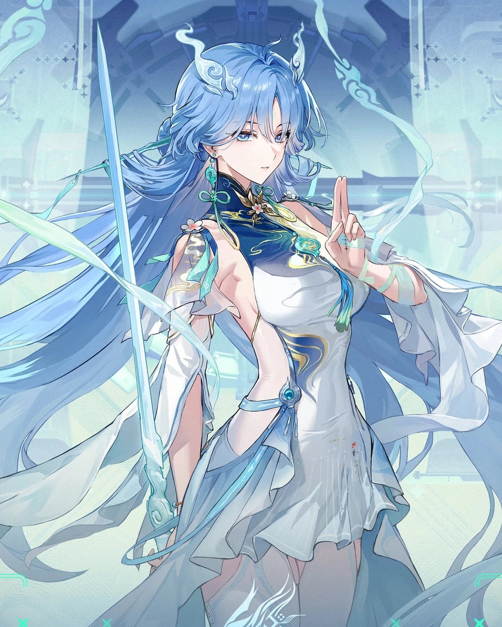 [Cakycos] Pre-Order Qingxiao Wuthering Waves cosplay costume and shoes