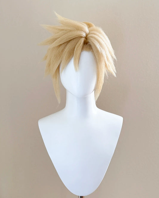 [Cakycos] Cloud Strife Final Fantasy VII Cosplay Styling Commission Wig
