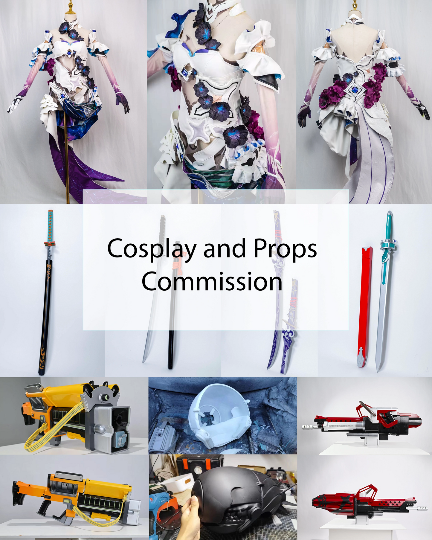 [Cakycos] Cosplay Professionally Sewing Costume and Custom Props Commission
